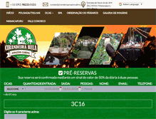 Tablet Screenshot of cirandeirabela.com